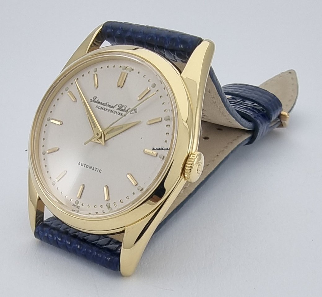 IMG_9081 IWC Mens watch Unisex Automatic Yellow gold 1430700 Replica 4