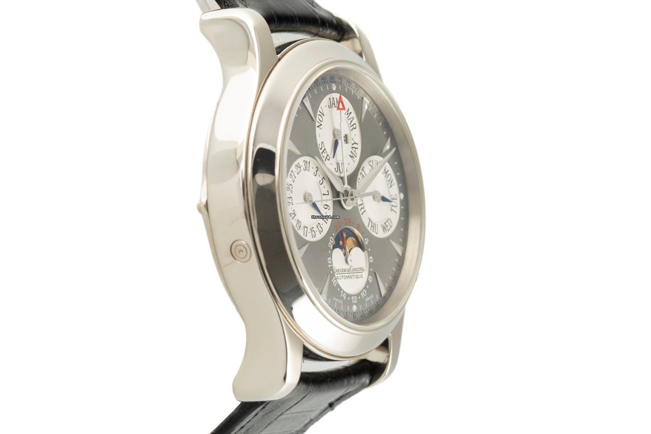 IMG_9081 Jaeger-LeCoultre Master Memovox Mens watch Unisex Automatic White gold 146.3.95 Replica 4