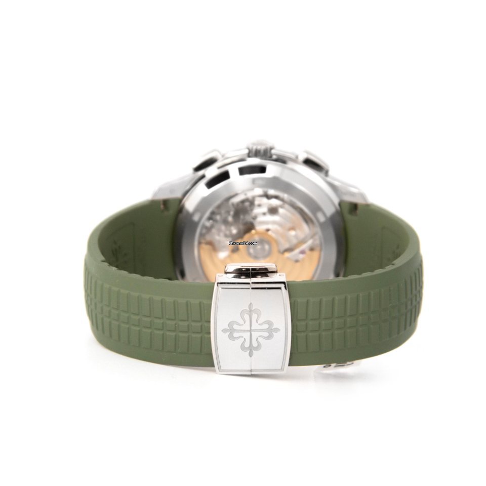 Patek Philippe Aquanaut Mens watch Unisex Automatic White gold 5968G-010 Replica 4