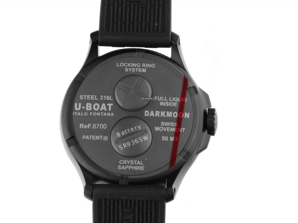 U-Boat Mens watch Unisex Steel 8700 A Replica 4