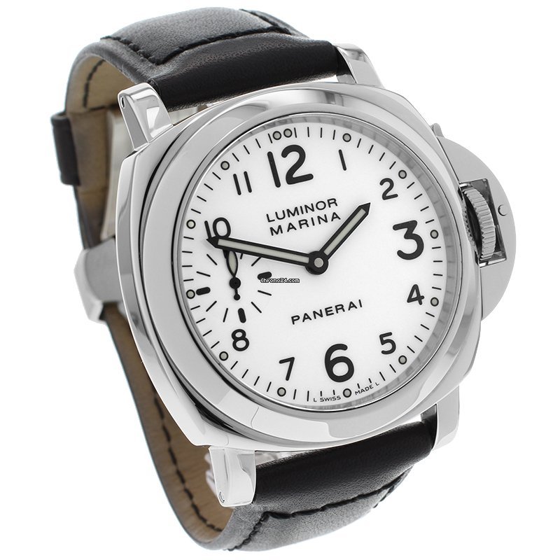 IMG_9081 Panerai Luminor Marina Mens watch Unisex Manual winding Steel PAM00003 Replica 4
