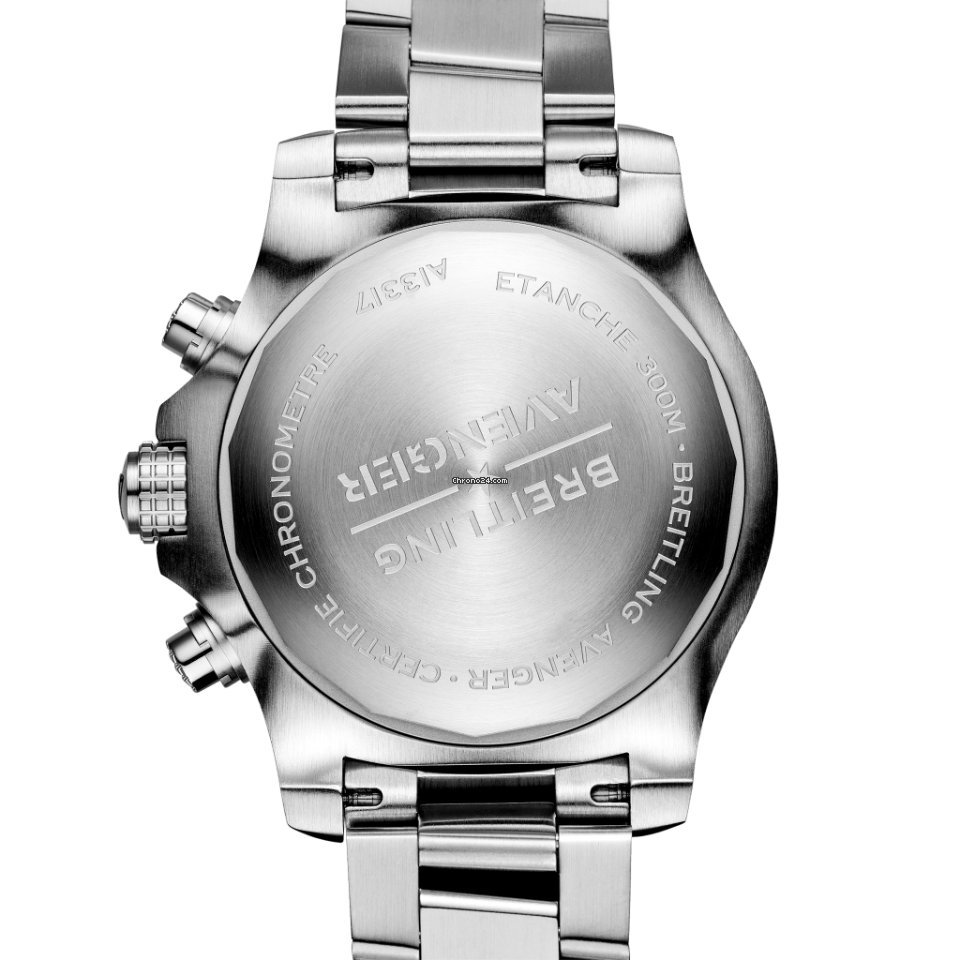 IMG_9081 Breitling Avenger Mens watch Unisex Automatic Steel A13317101B1A1 Replica 4