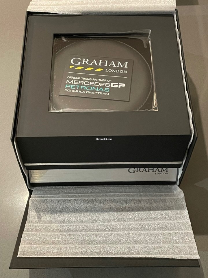Graham Mercedes GP Mens watch Unisex Steel 2MEAS.B01A Replica 4