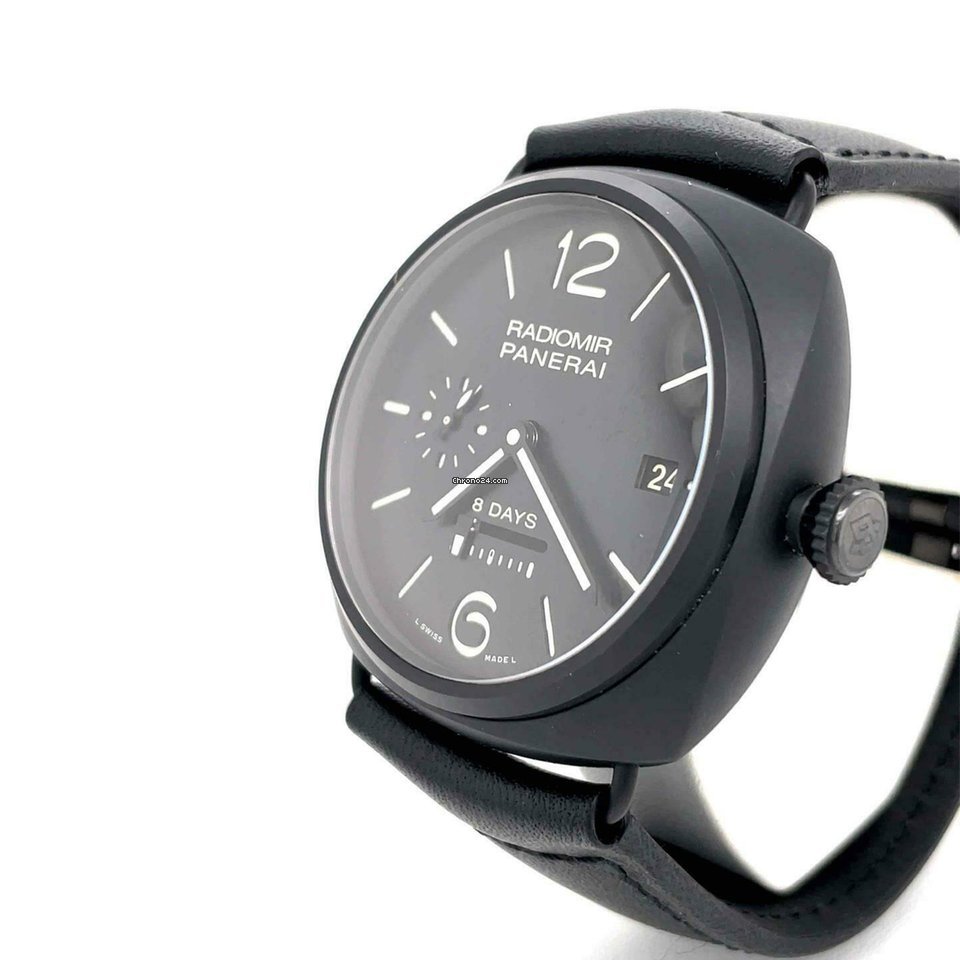 Panerai Radiomir 8 Days Manual winding Ceramic PAM00384 Replica 4