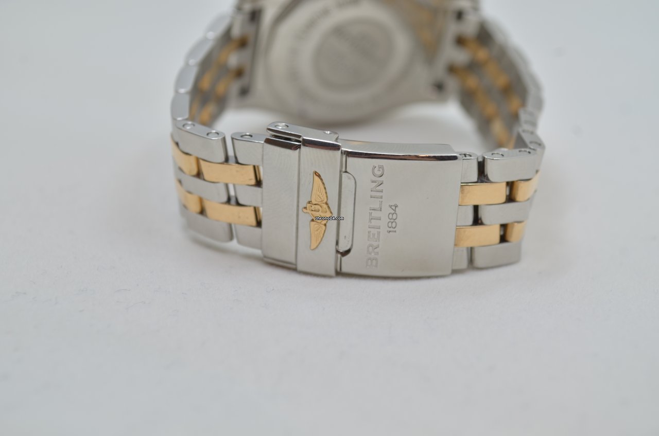 Breitling Galactic 36 Mens watch Unisex Automatic Gold Steel C3733012.BA54.376C Replica 4
