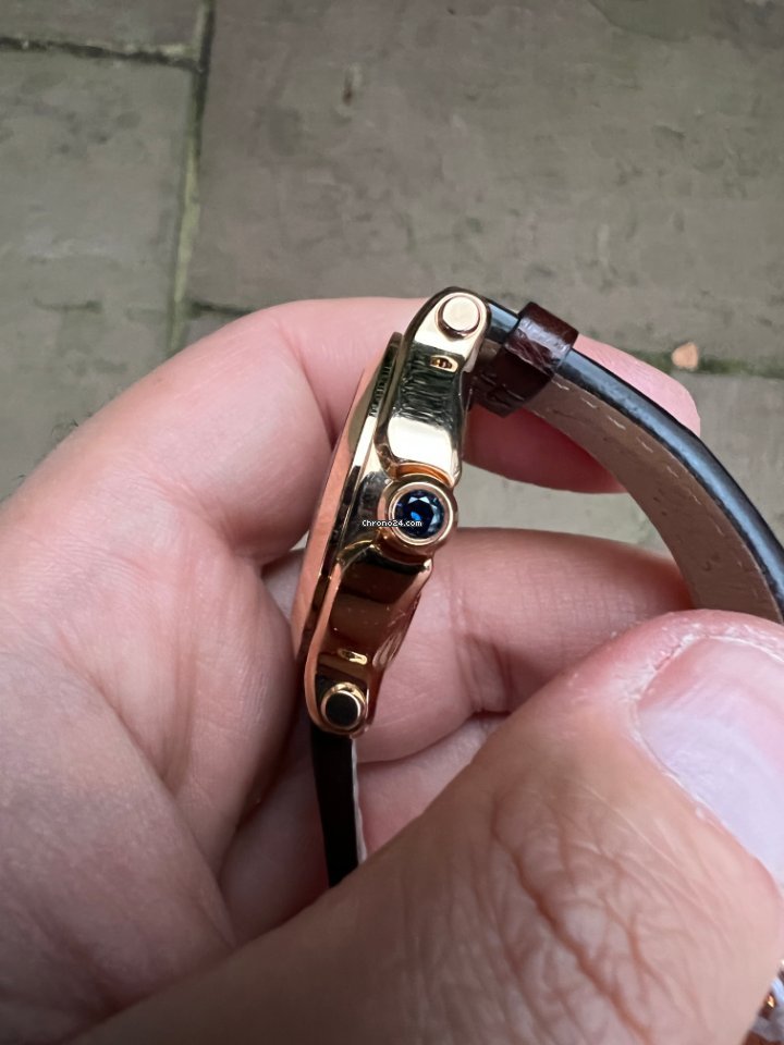 IMG_9081 Chopard Happy Sport Womens watch Quartz Rose gold 277471-5013 Replica 4