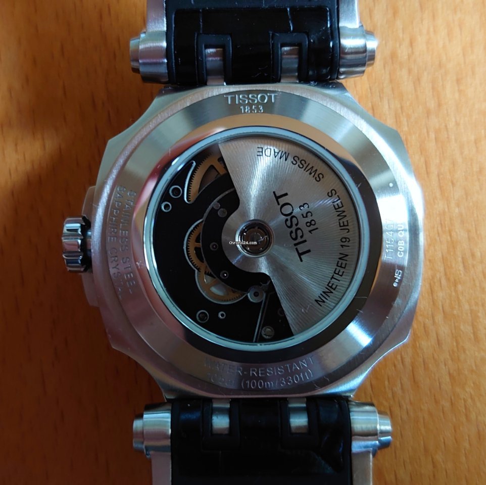 IMG_9081 Tissot T-Race Mens watch Unisex Automatic Steel T115.407.17.051.00 Replica 4