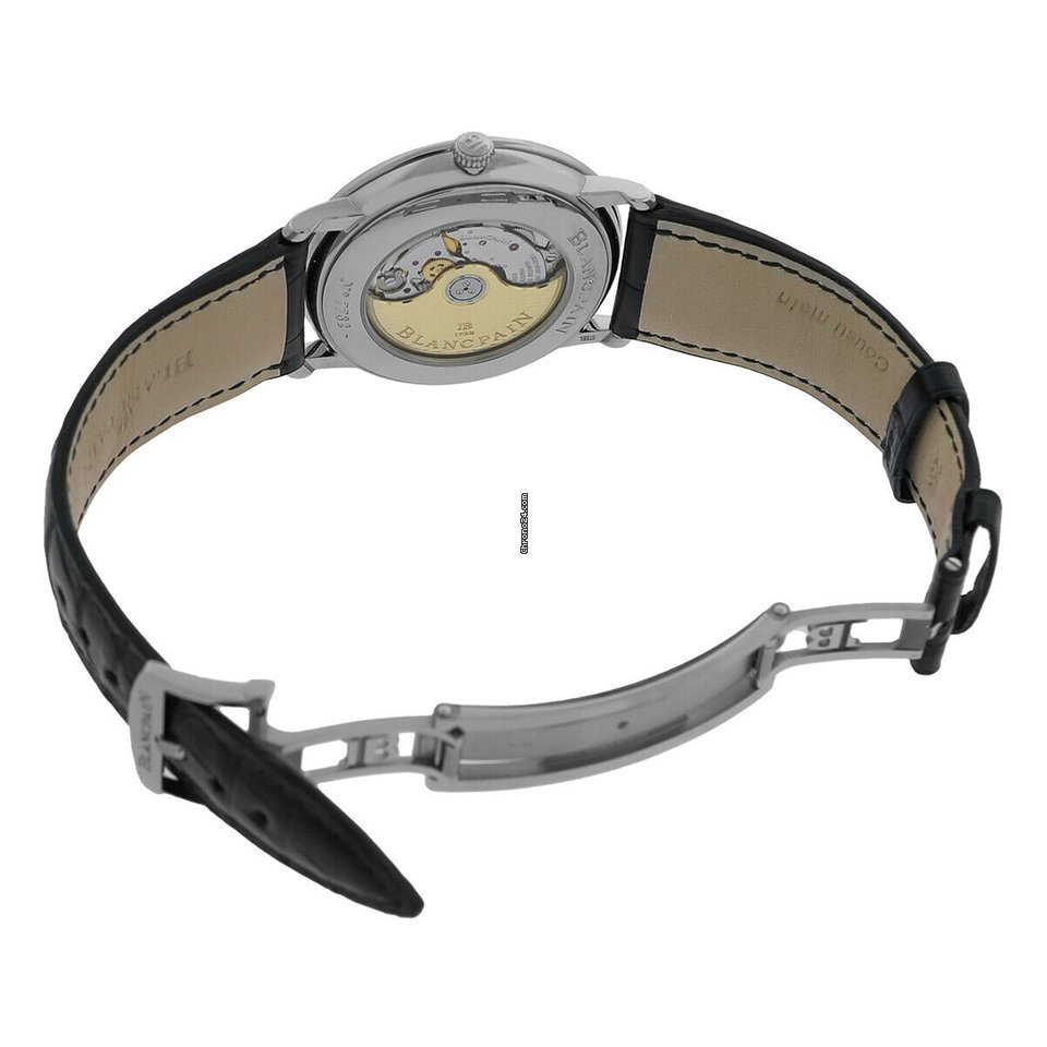 IMG_9081 Blancpain Villeret Ultra-Slim Mens watch Unisex Automatic Steel 6651 1143 55B Replica 4