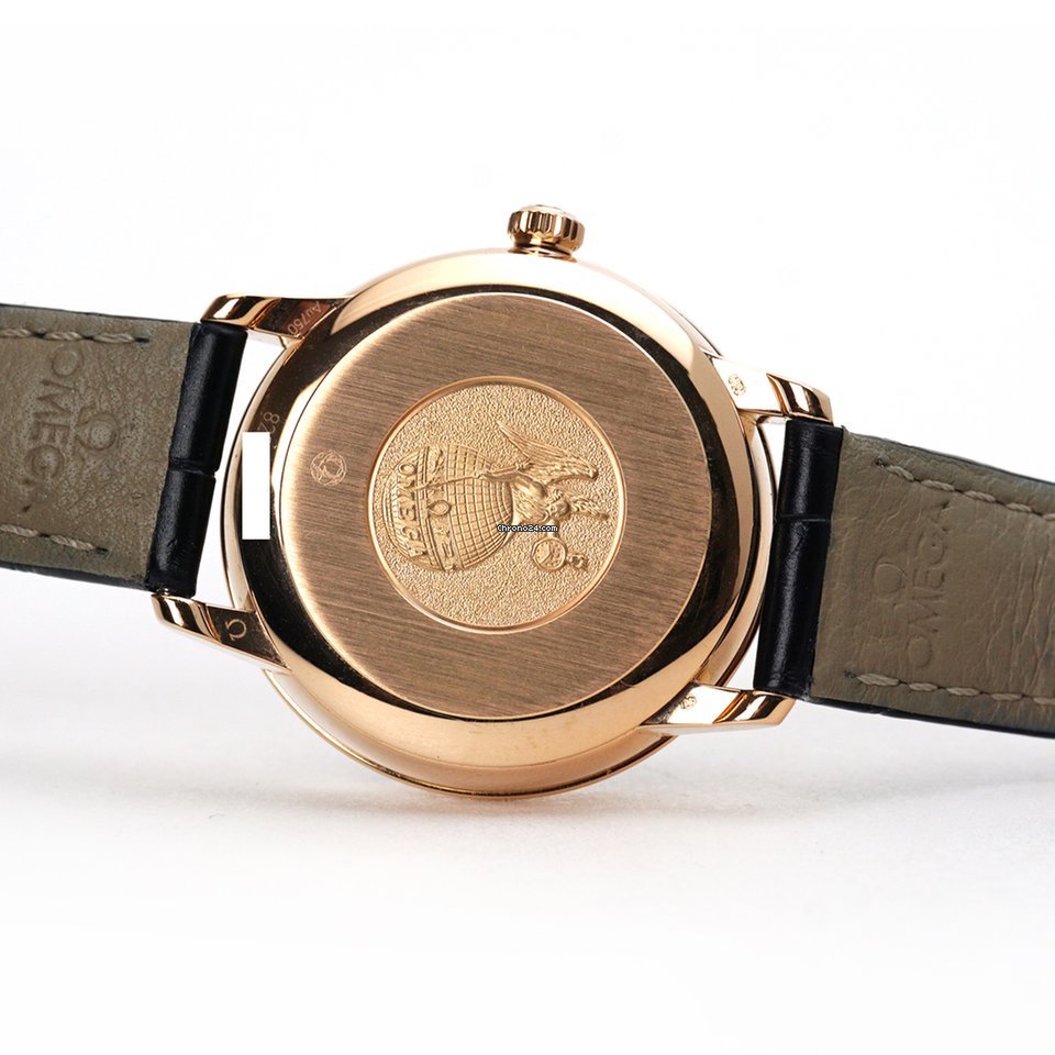 IMG_9081 Omega De Ville Prestige Womens watch Automatic Red gold 424.53.33.20.53.001 Replica 4