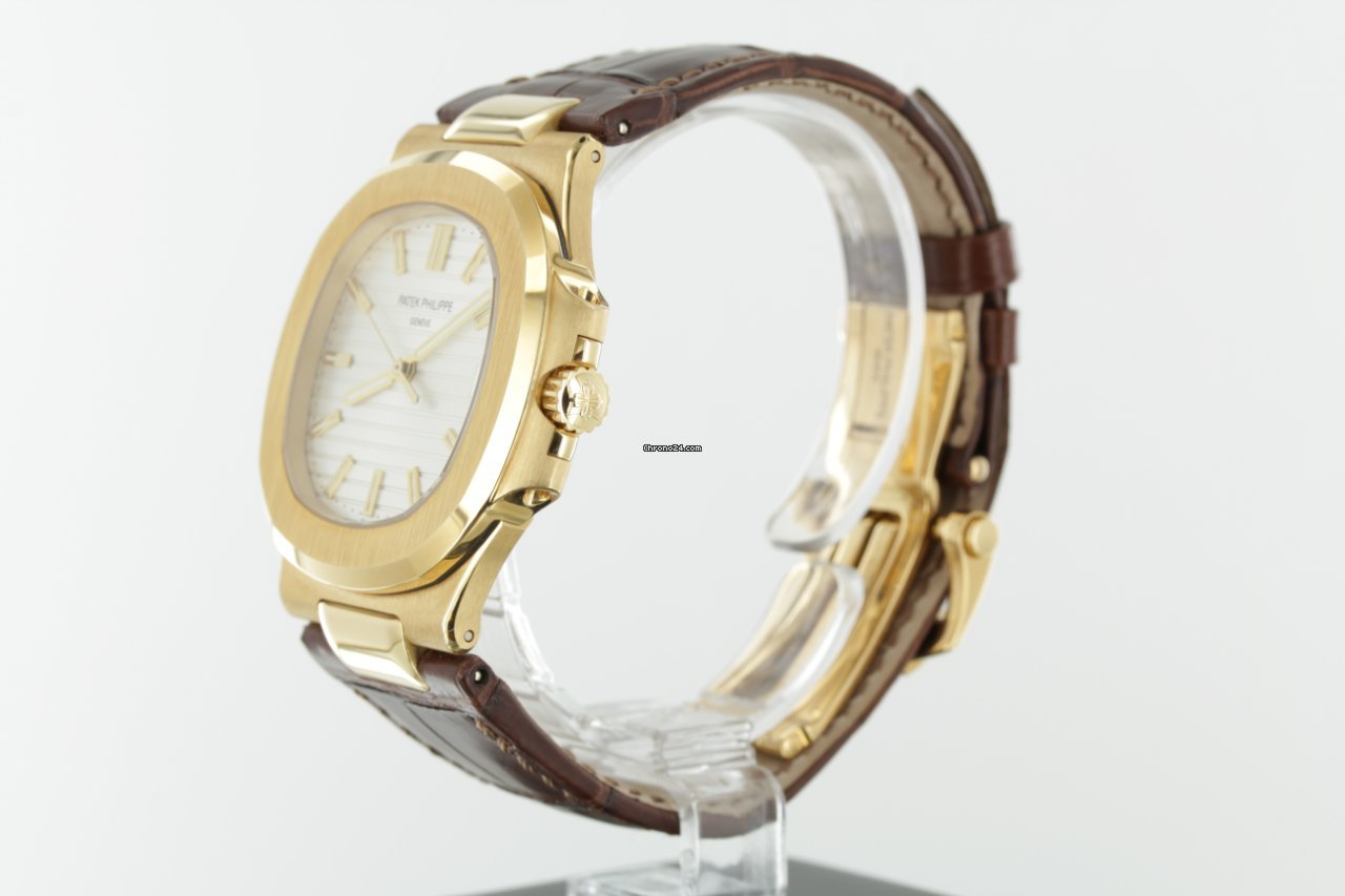IMG_9081 Patek Philippe Nautilus Mens watch Unisex Automatic Yellow gold 5711J-001 Replica 4