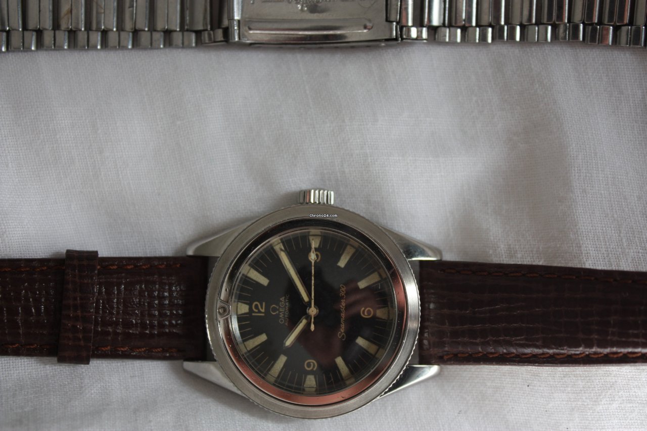 IMG_9081 Omega Seamaster 300 Mens watch Unisex Automatic Steel 165.014 Replica 4