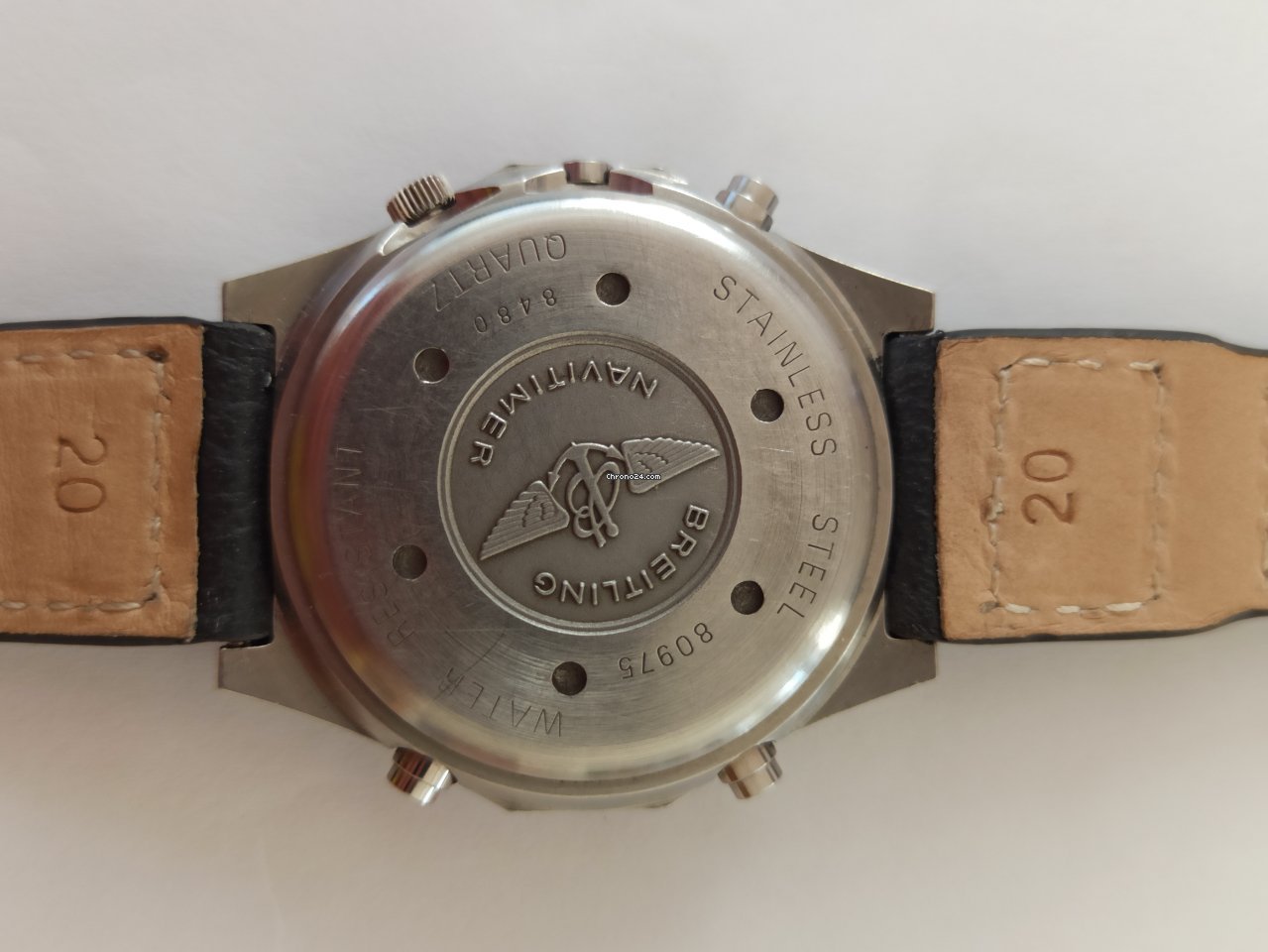 IMG_9081 Breitling Jupiter Pilot Mens watch Unisex Quartz Steel 80975 Replica 4