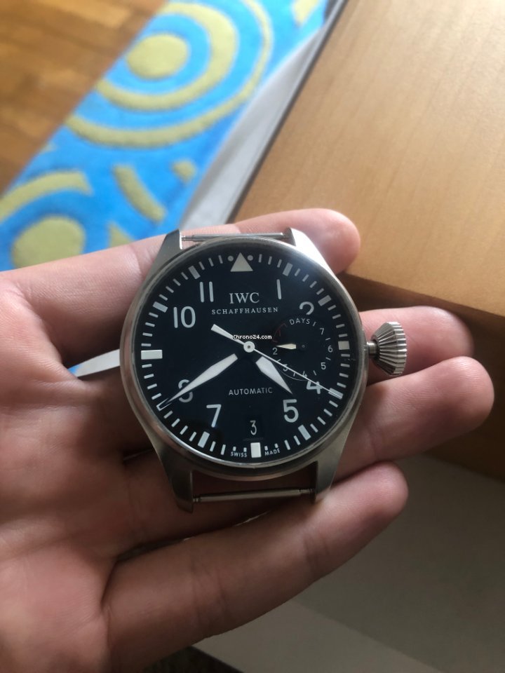 IMG_9081 IWC Big Pilot Mens watch Unisex Automatic Steel 3266439 Replica 4