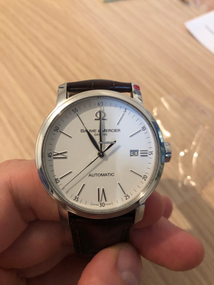 IMG_9081 Baume & Mercier Classima Mens watch Unisex Automatic Steel MOA08686 Replica 4