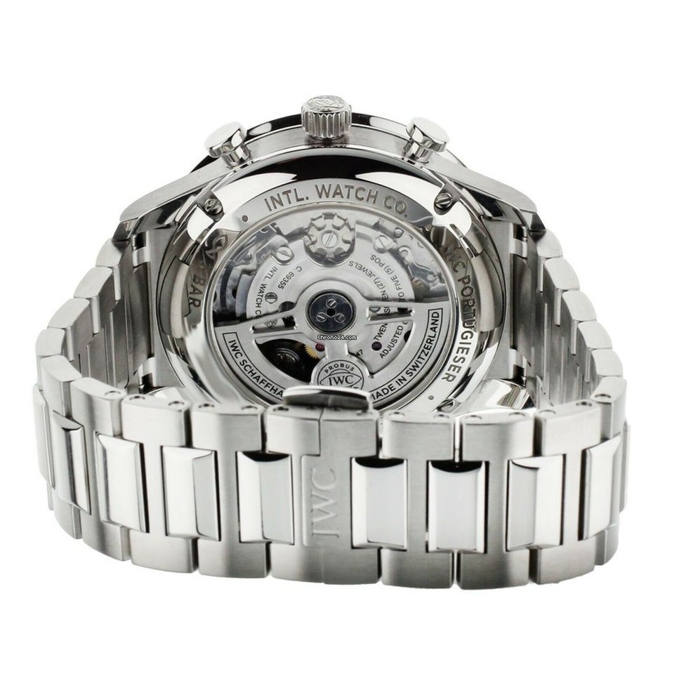 IMG_9081 IWC Portuguese Chronograph Mens watch Unisex Automatic Steel IW371617 Replica 4