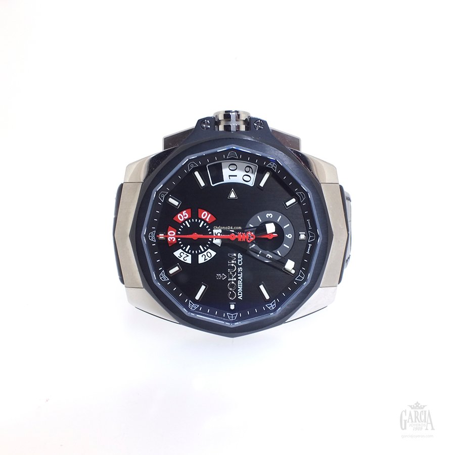 Corum Admirals Cup AC-One Mens watch Unisex Automatic Titanium 040.101.04 0F01 AN10 Replica 4