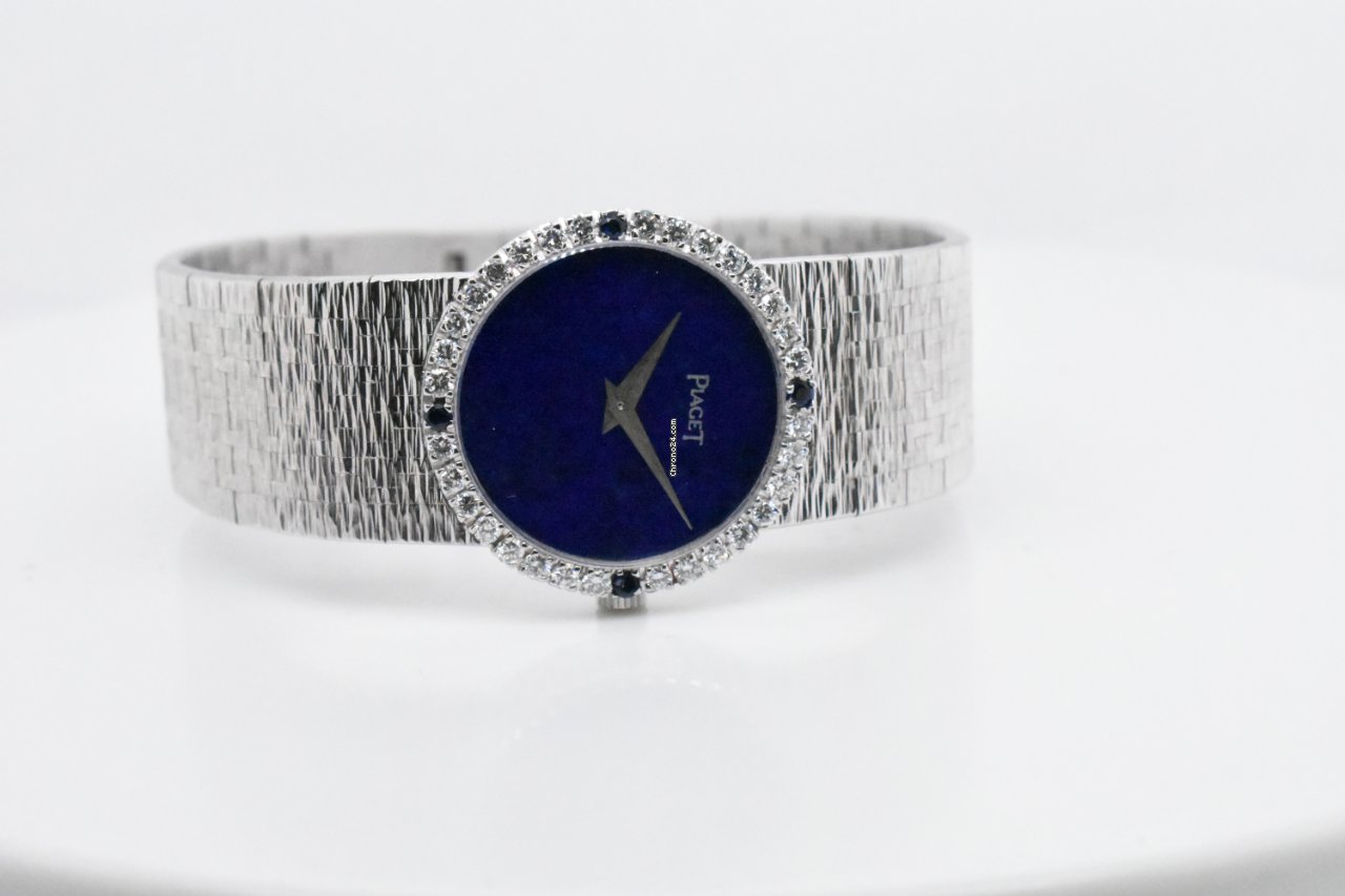 IMG_9081 Piaget Womens watch Manual winding White gold 9706 A6 Replica 4