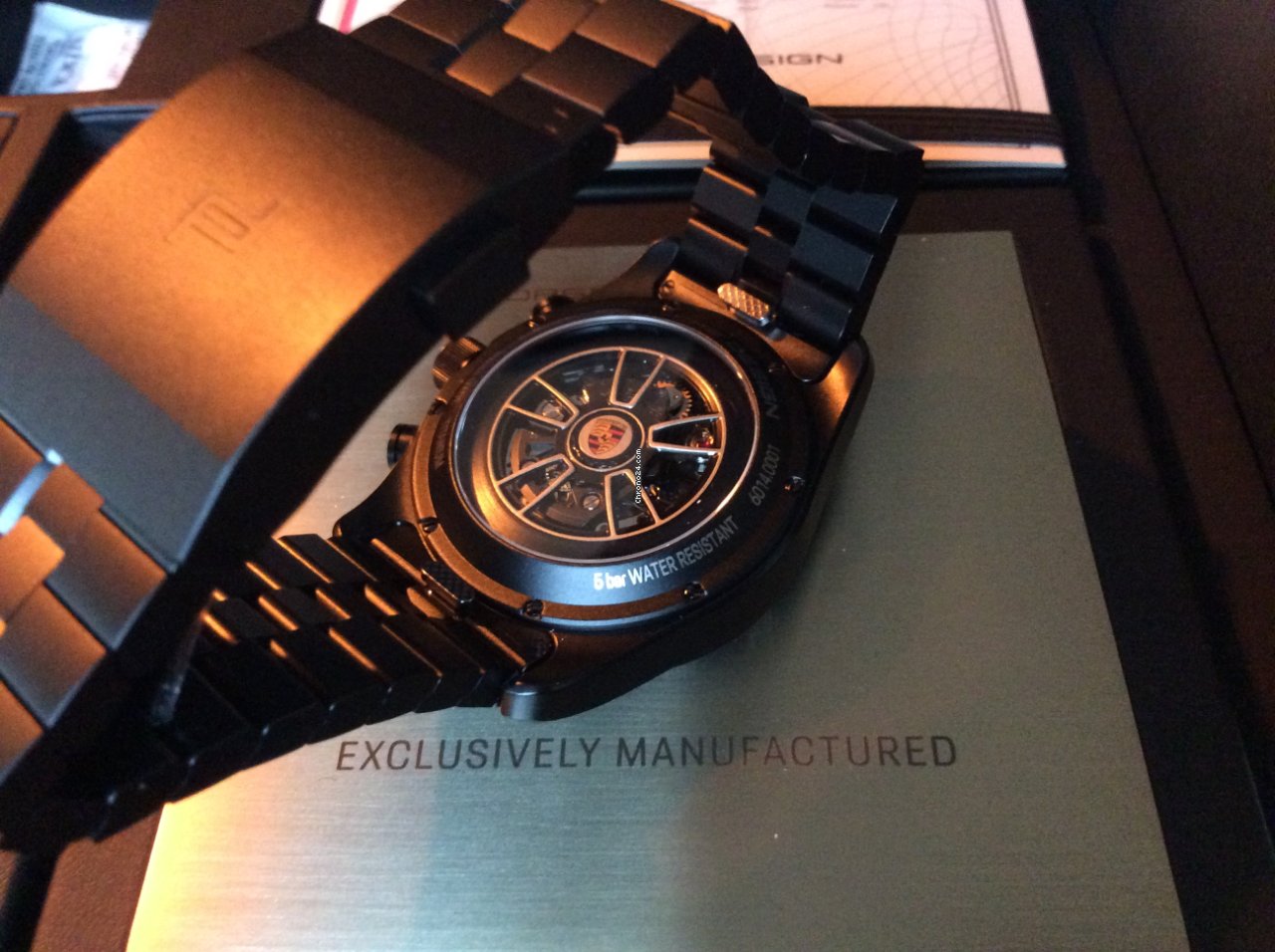 Porsche Design Mens watch Unisex Automatic Titanium 6004.0.00.097.00.0 Replica 4