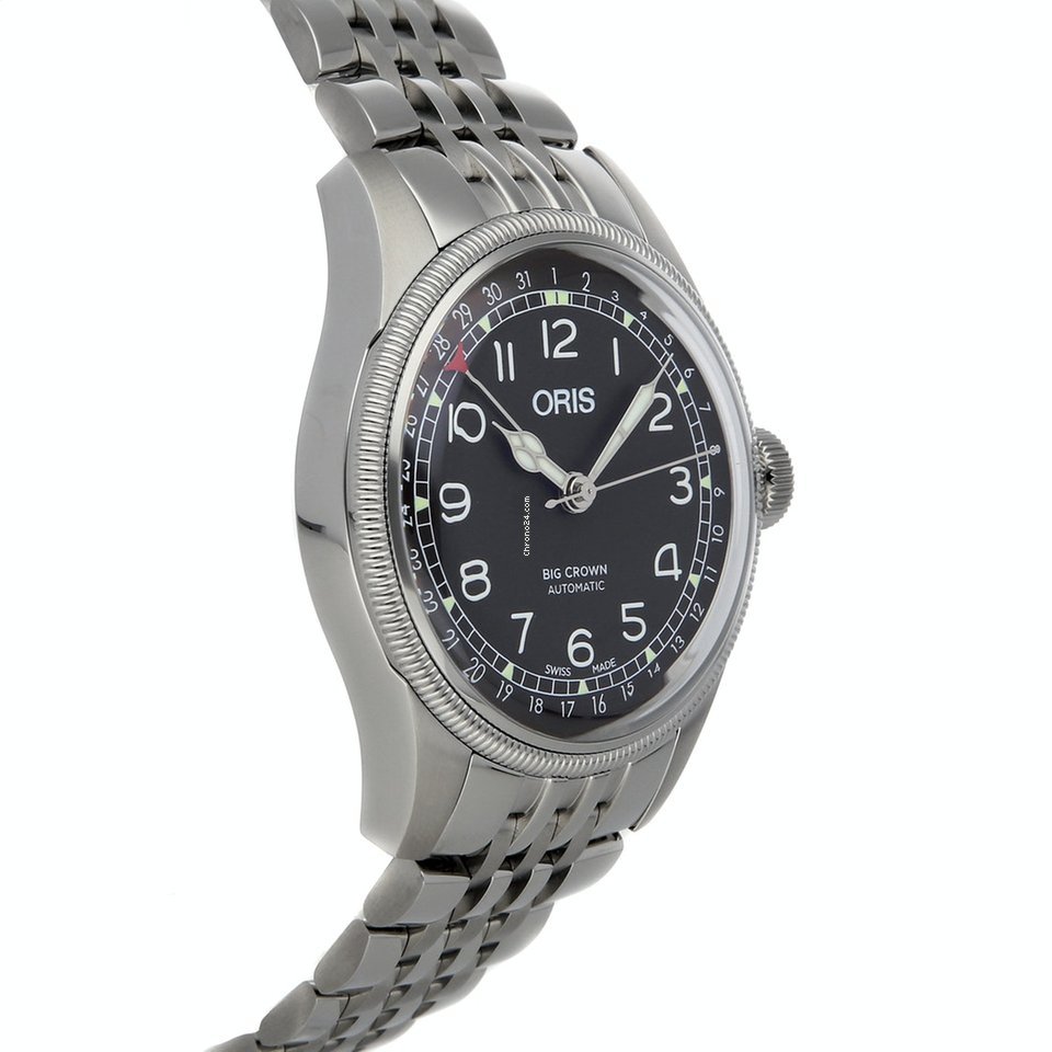 IMG_9081 Oris Big Crown Pointer Date Mens watch Unisex Automatic Steel 01 754 7741 4064-07 8 20 22 Replica 4