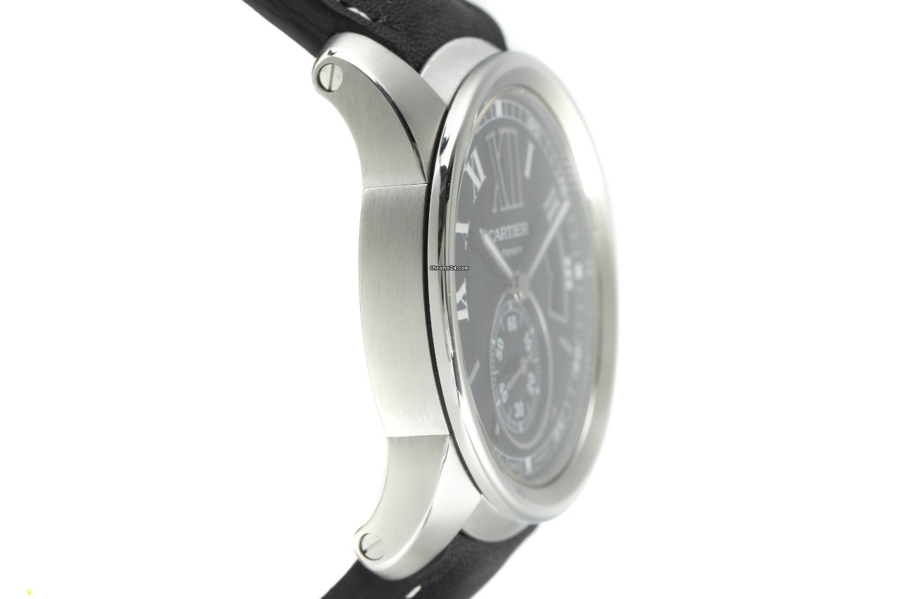 IMG_9081 Cartier Calibre de Cartier Mens watch Unisex Automatic Steel 3299 Replica 4