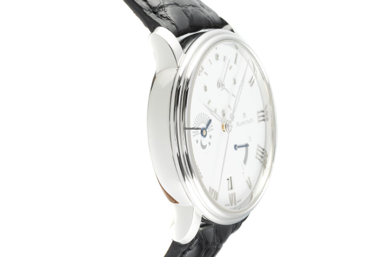 IMG_9081 Blancpain Villeret Mens watch Unisex Automatic Steel 6660-1127-55B Replica 4