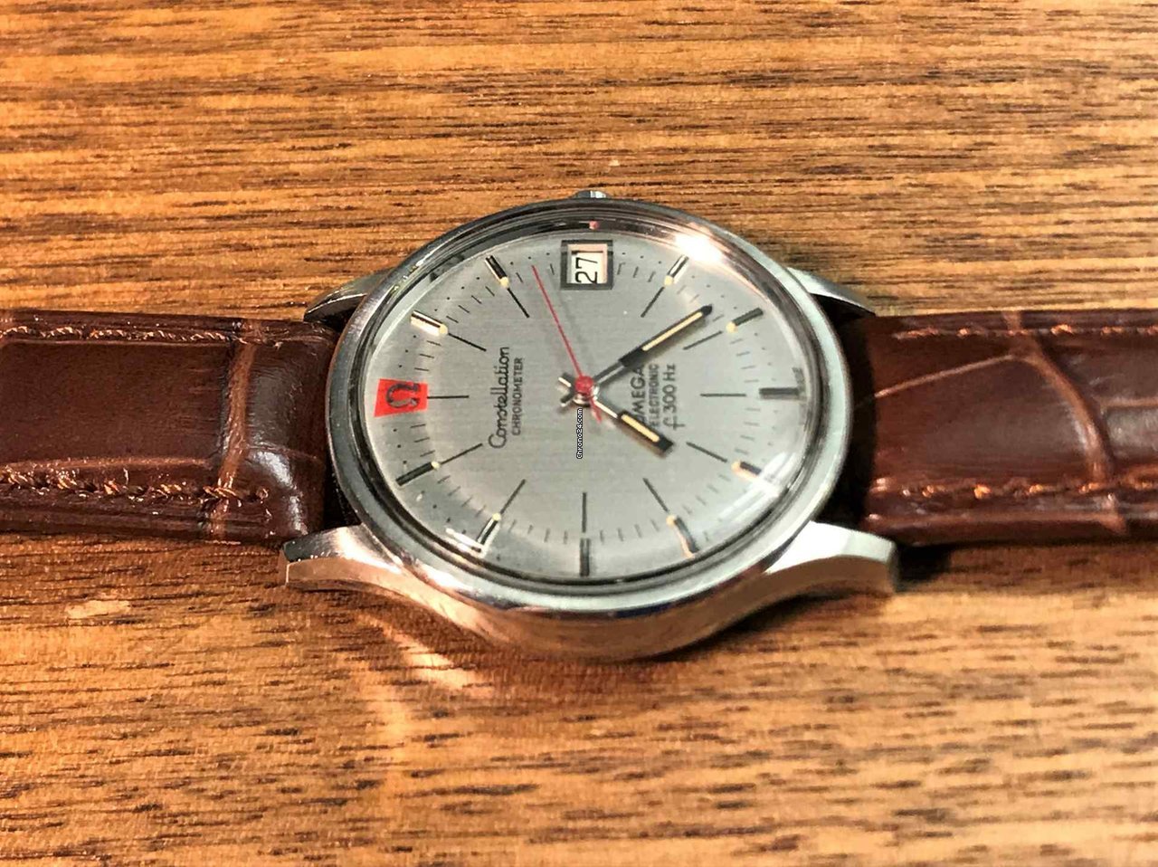 Omega Constellation Mens watch Unisex Quartz Steel 198.003 Replica 4