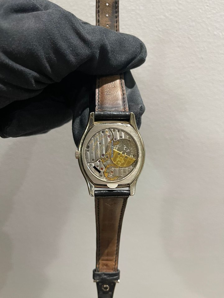 IMG_9081 Patek Philippe Perpetual Calendar Mens watch Unisex Automatic White gold 5040G-023 Replica 4