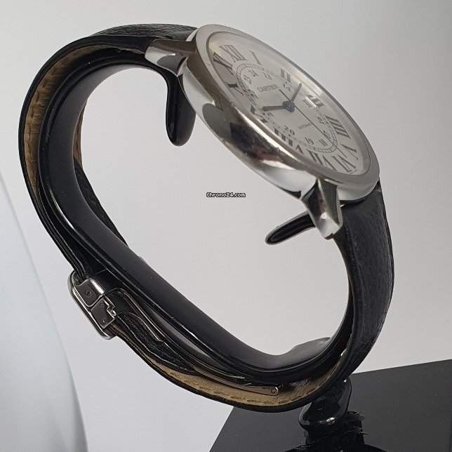 IMG_9081 Cartier Ronde Solo de Cartier Mens watch Unisex Automatic Steel 3517 Replica 4