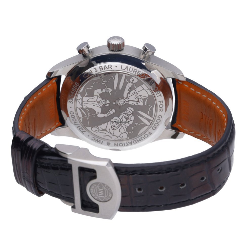 IMG_9081 IWC Portuguese Chronograph Mens watch Unisex Automatic Steel IW390406 Replica 4