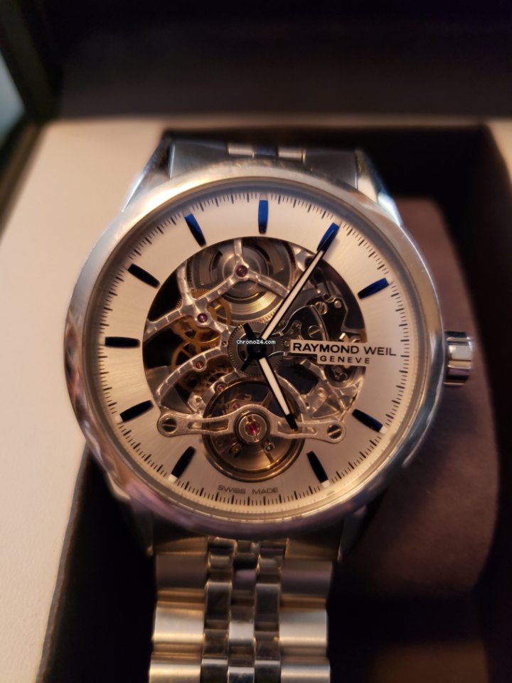 IMG_9081 Raymond Weil Freelancer Mens watch Unisex Automatic Steel 2785-ST-65001 Replica 4