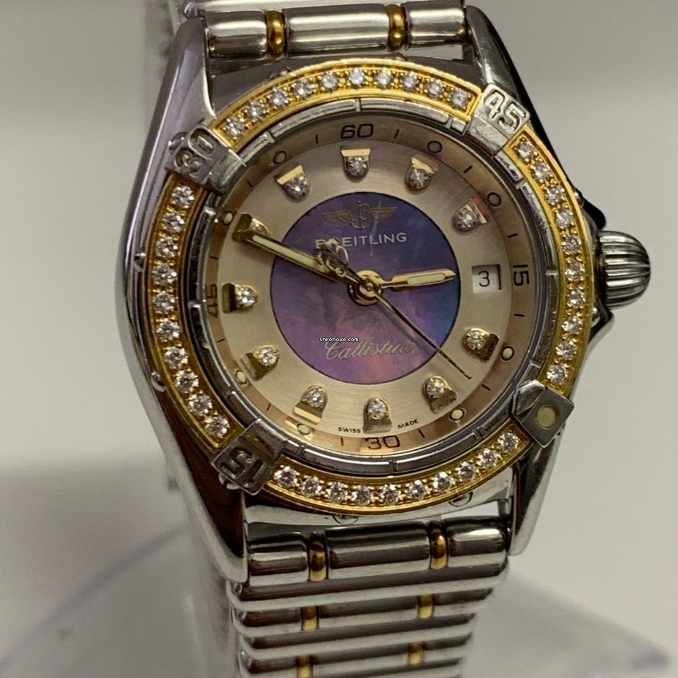 IMG_9081 Breitling Callistino Womens watch Quartz Steel D52045 Replica 4
