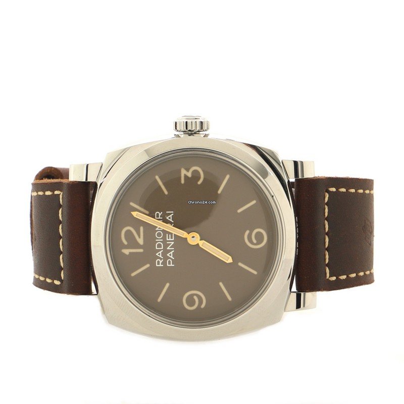 IMG_9081 Panerai Radiomir 1940 3 Days Mens watch Unisex Manual winding Steel N A Replica 4