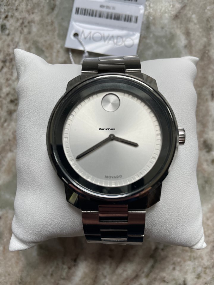 Movado Bold Mens watch Unisex Quartz Steel 3600084 Replica 4