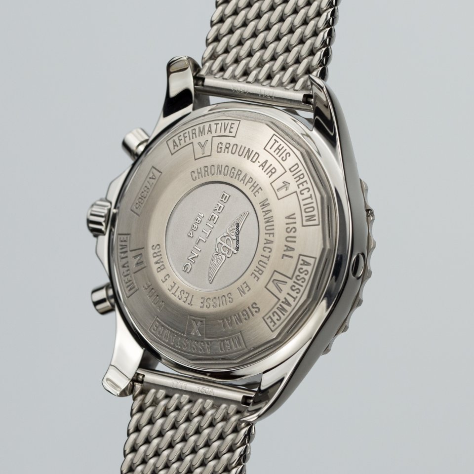IMG_9081 Breitling Chronospace Mens watch Unisex Quartz Steel A7836534 BA26 Replica 4