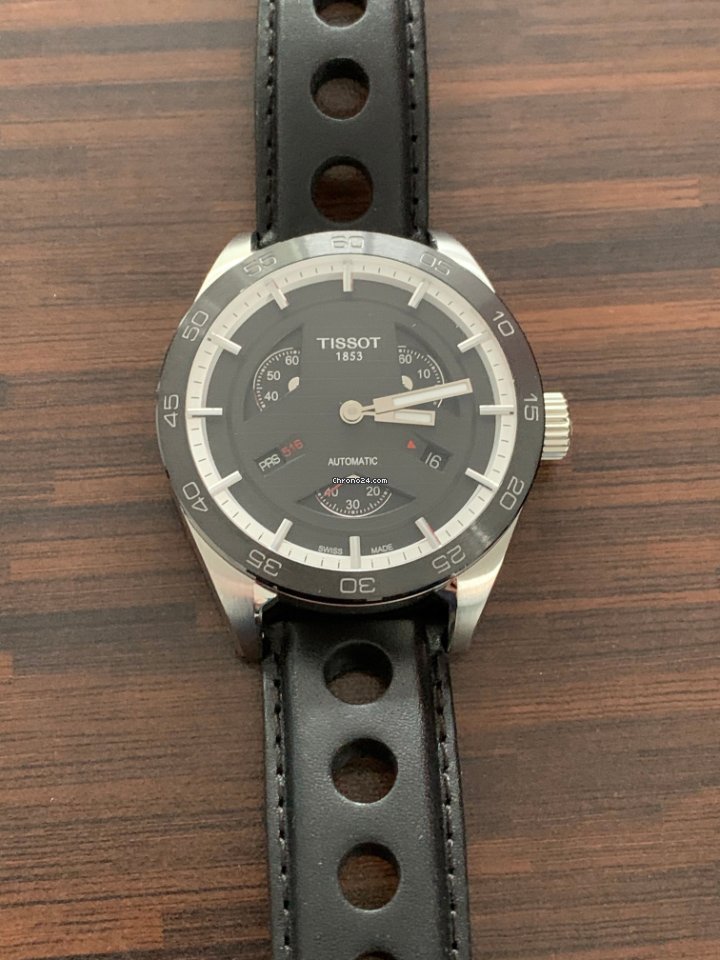 Tissot PRS 516 Mens watch Unisex Automatic Steel T100.428.16.051.00 Replica 4