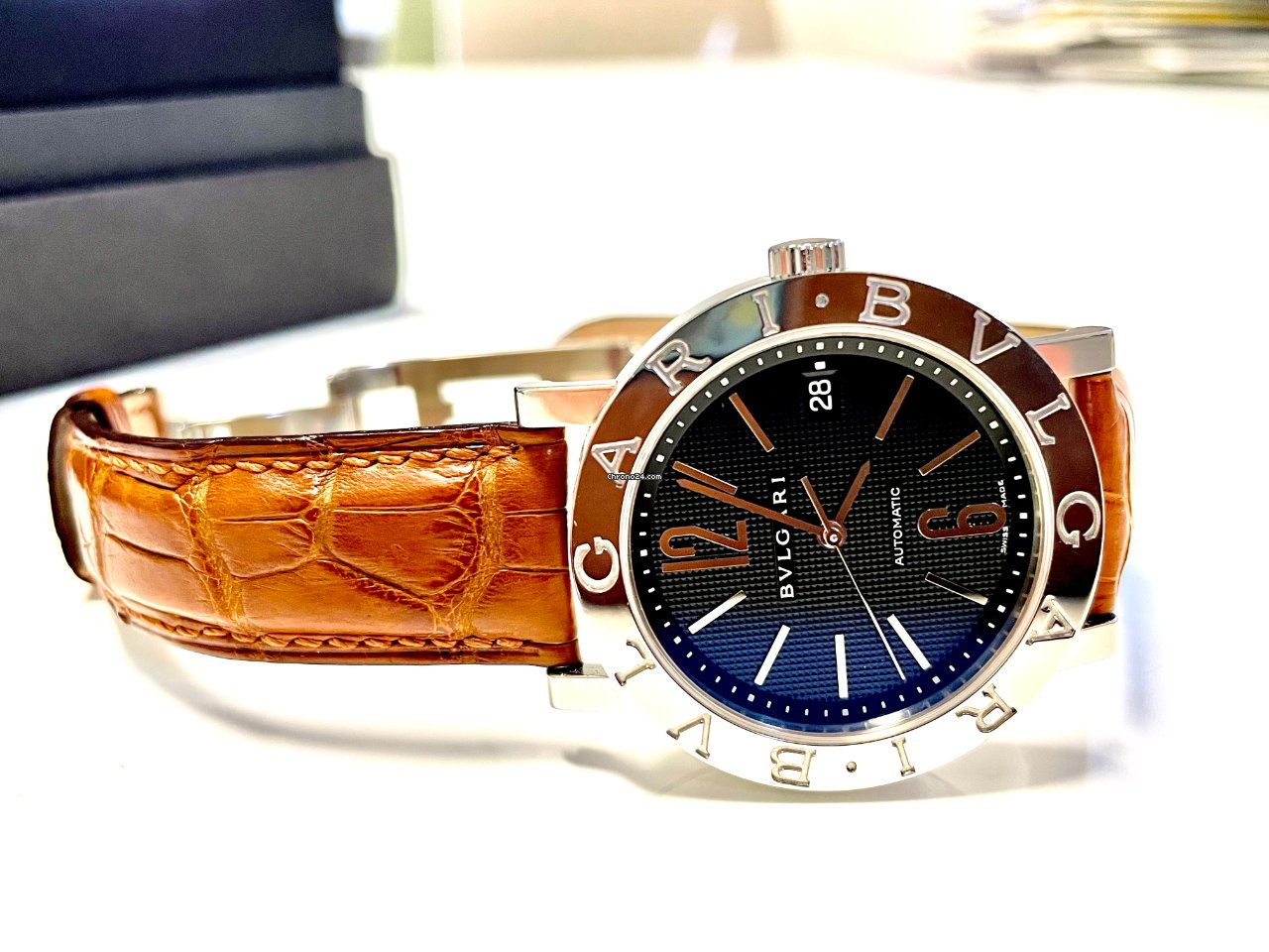 IMG_9081 Bulgari Mens watch Unisex Automatic Steel L 7541 Replica 4