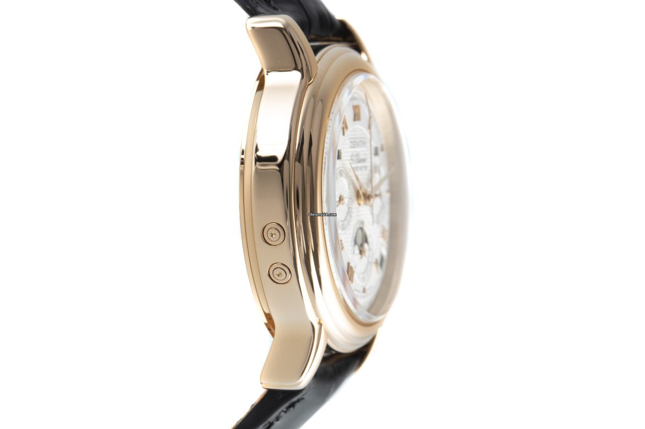 IMG_9081 Zenith El Primero Chronomaster Mens watch Unisex Automatic Red gold 17-0240-410-01C495IT Replica 4