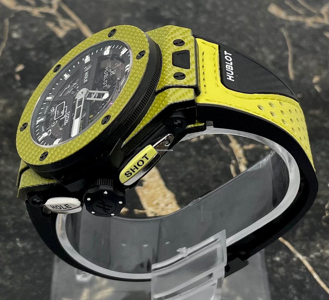 IMG_9081 Hublot Big Bang Unico Mens watch Unisex Automatic Carbon 416.YY.1120.VR Replica 4