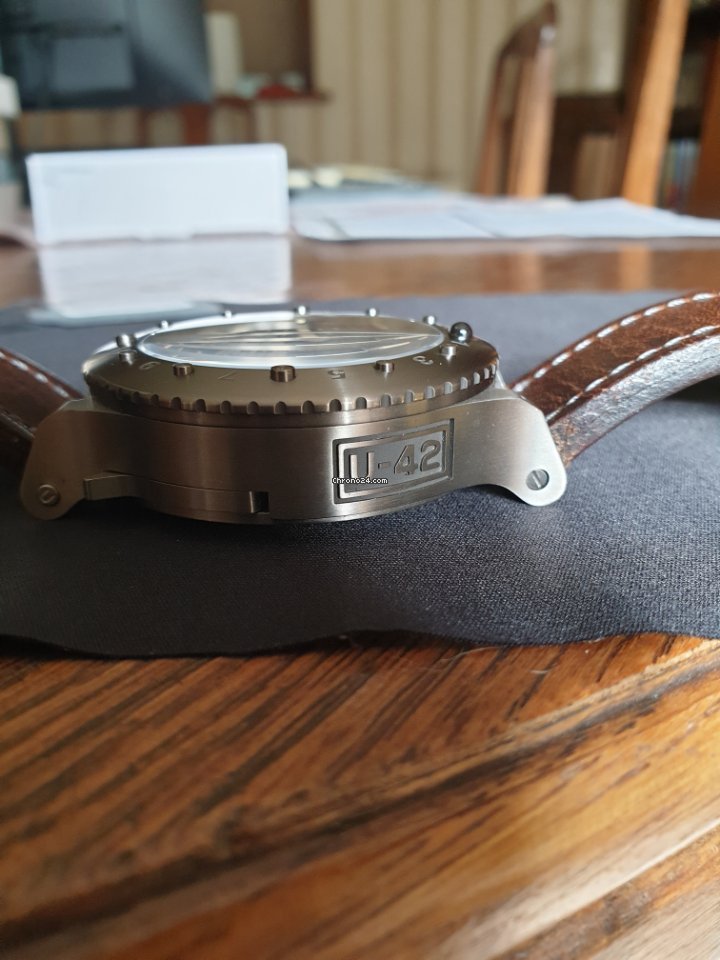 U-Boat U-42 Mens watch Unisex Automatic Titanium 8095 Replica 4