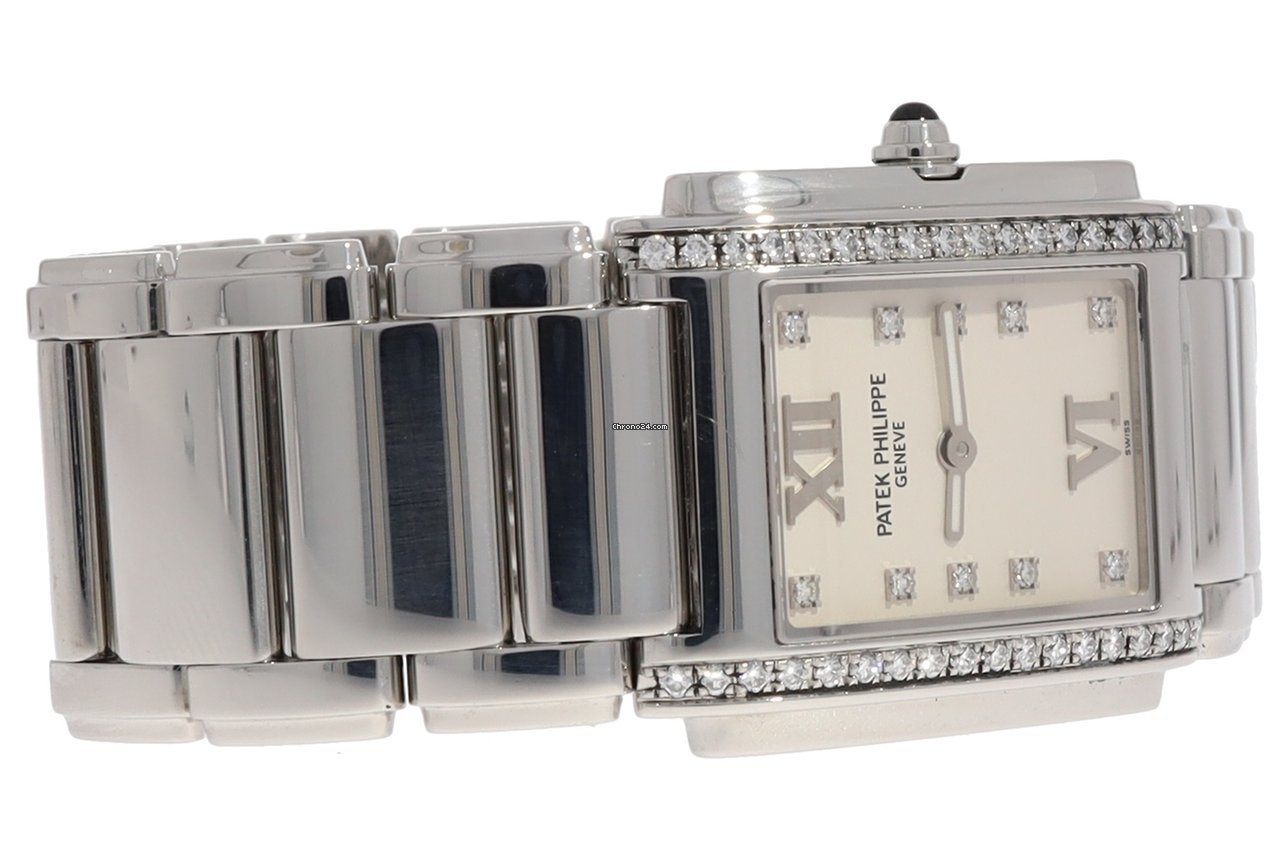 Patek Philippe Twenty~4 Womens watch Quartz Steel 4910 1A Replica 4