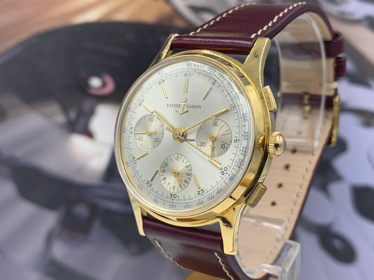 IMG_9081 Ulysse Nardin Mens watch Unisex Manual winding Yellow gold 7534 4 Replica 4