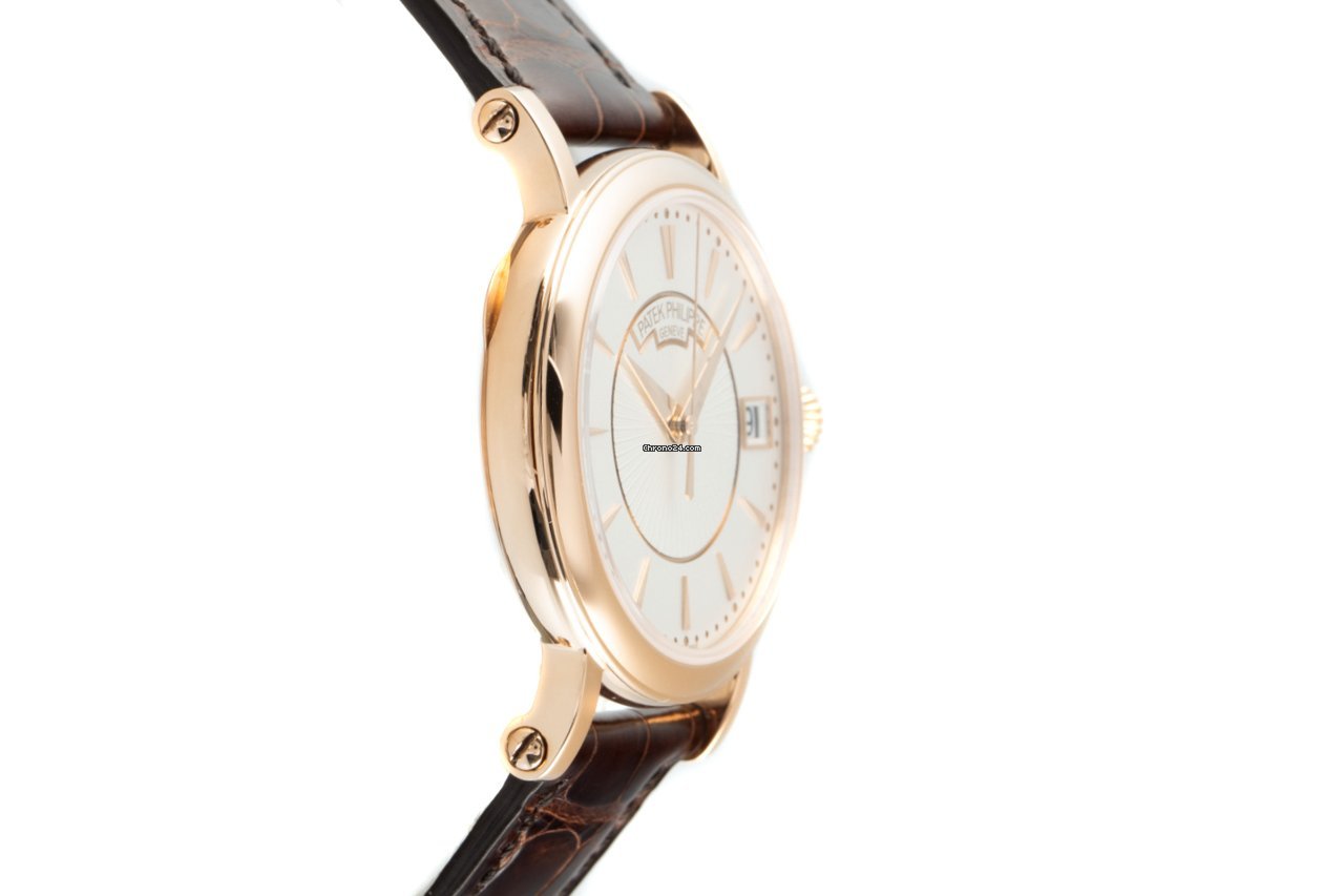 Patek Philippe Calatrava Mens watch Unisex Automatic Red gold 5153 Replica 4