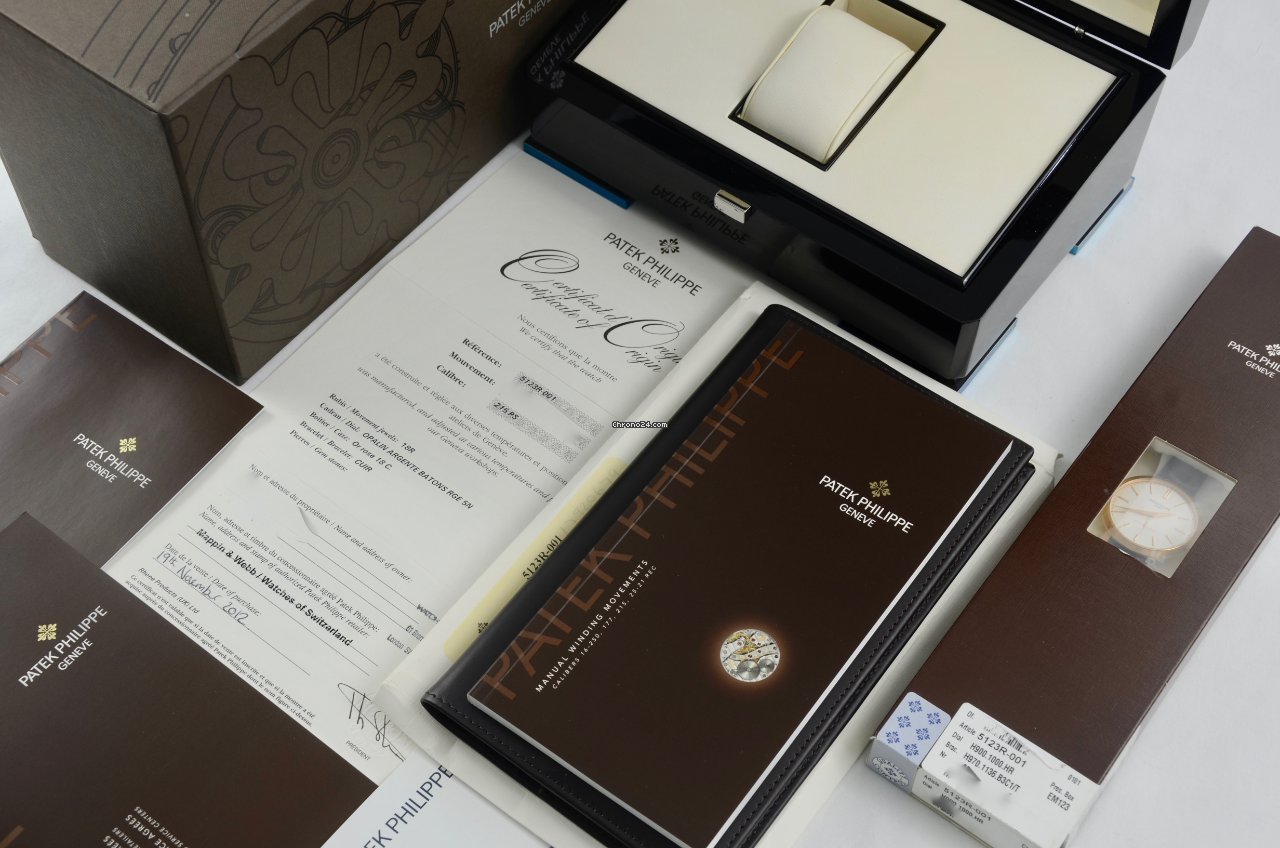 IMG_9081 Patek Philippe Calatrava Mens watch Unisex Manual winding Rose gold 5123R-001 Replica 4