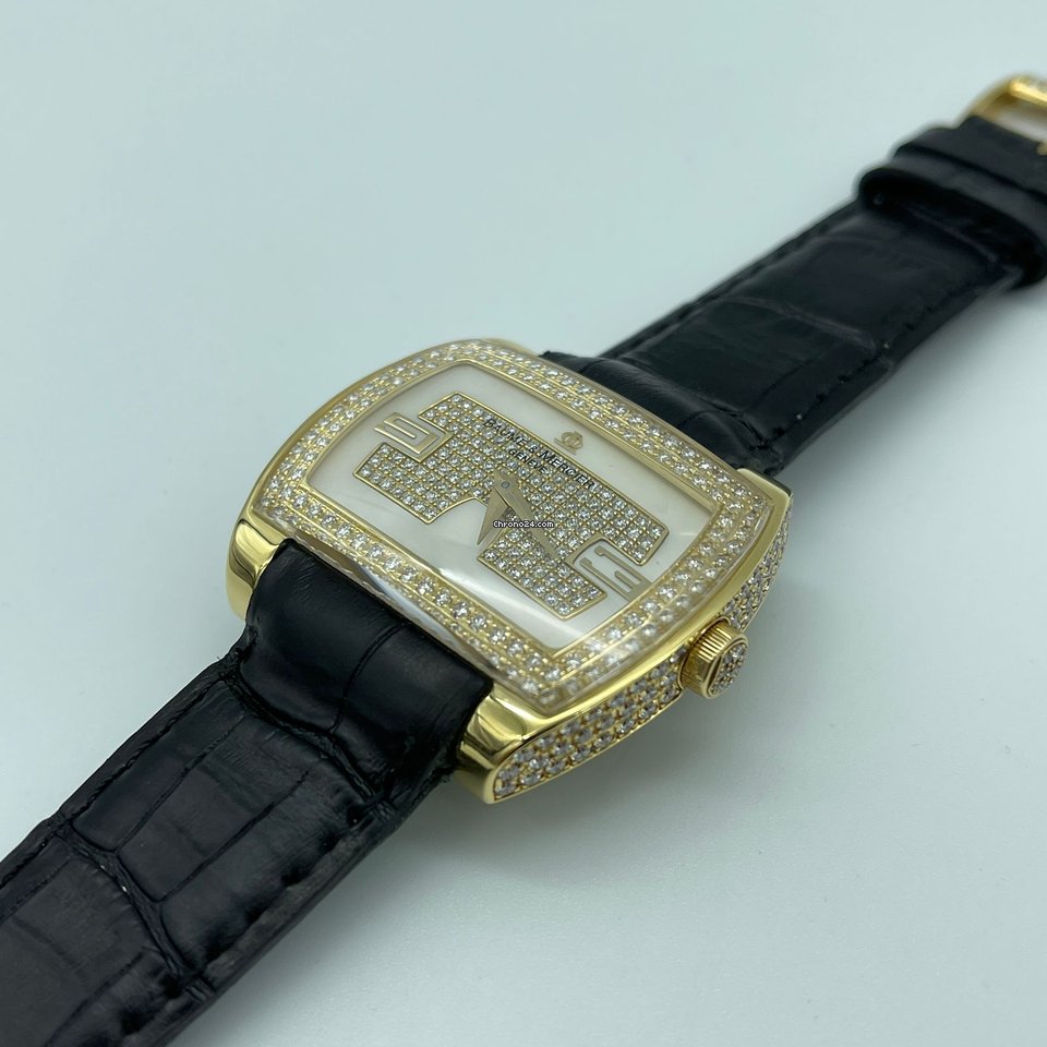 Baume & Mercier Hampton Mens watch Unisex Automatic Yellow gold 65426 Replica 4