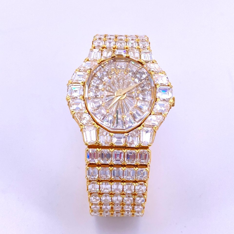 IMG_9081 Piaget Limelight Womens watch Manual winding Yellow gold 40011 Replica 4