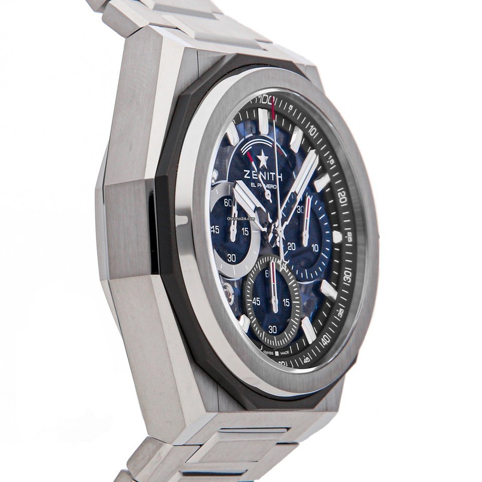IMG_9081 Zenith Defy Mens watch Unisex Automatic Titanium 95.9100.9004 01.I001 Replica 4