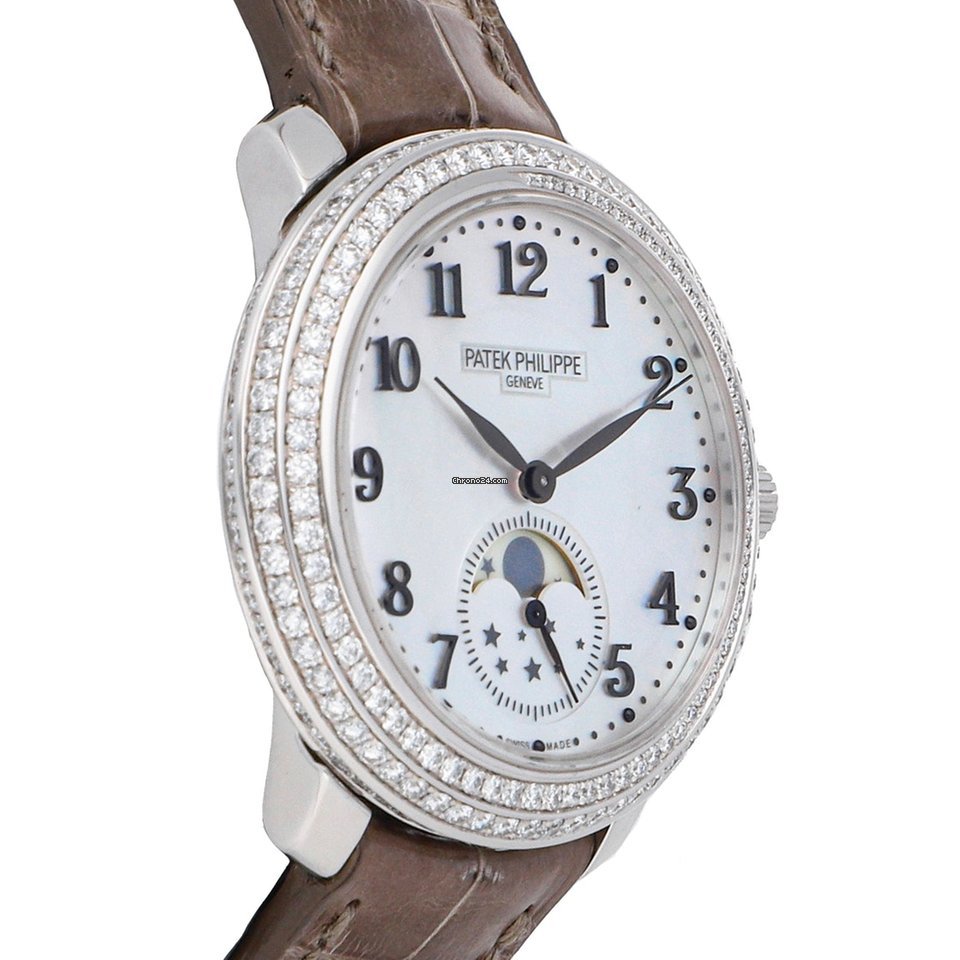 IMG_9081 Patek Philippe Complications Womens watch Manual winding White gold 4968G-010 Replica 4