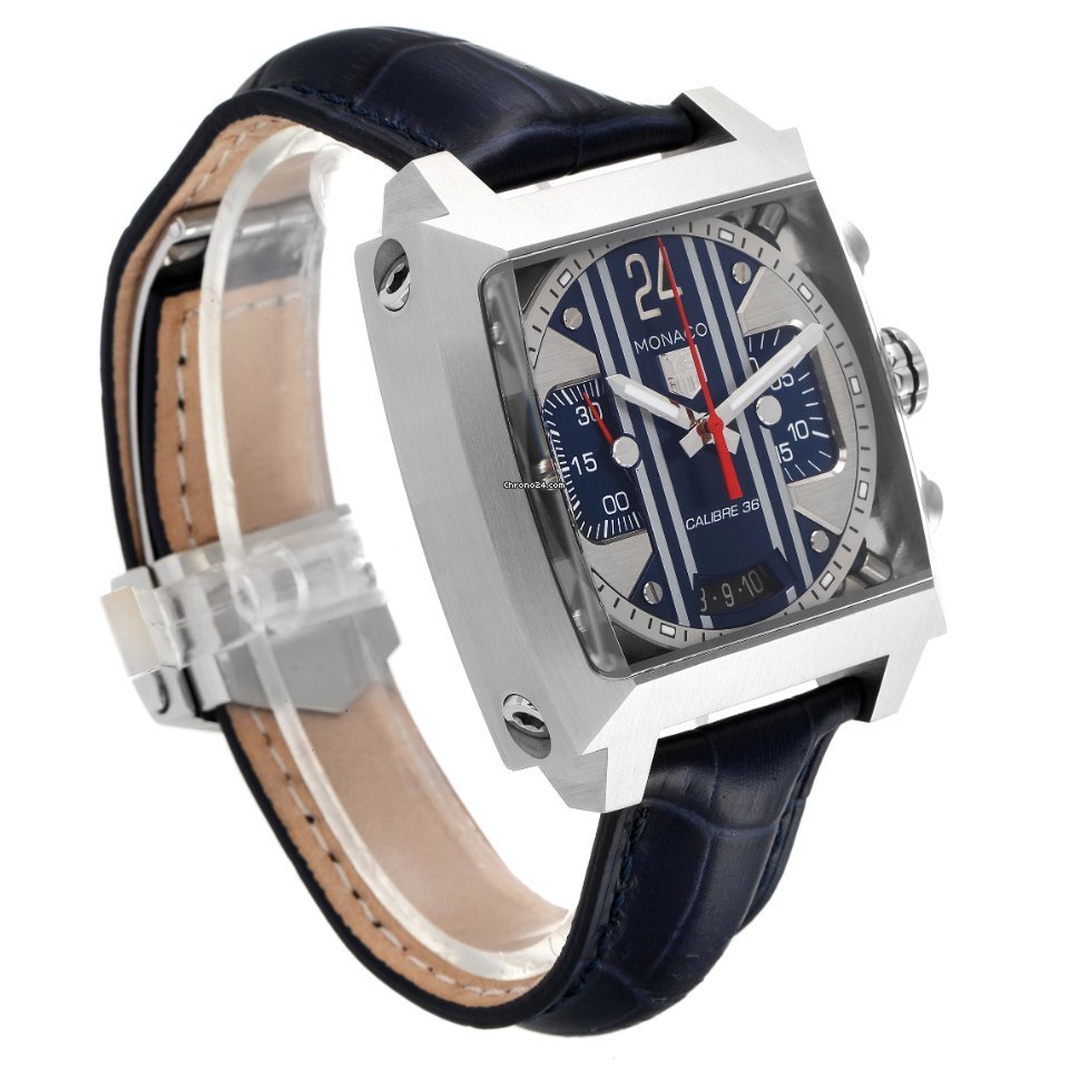 IMG_9081 TAG Heuer Monaco Calibre 36 Mens watch Unisex Automatic Steel CAL5111.FC6299 Replica 4