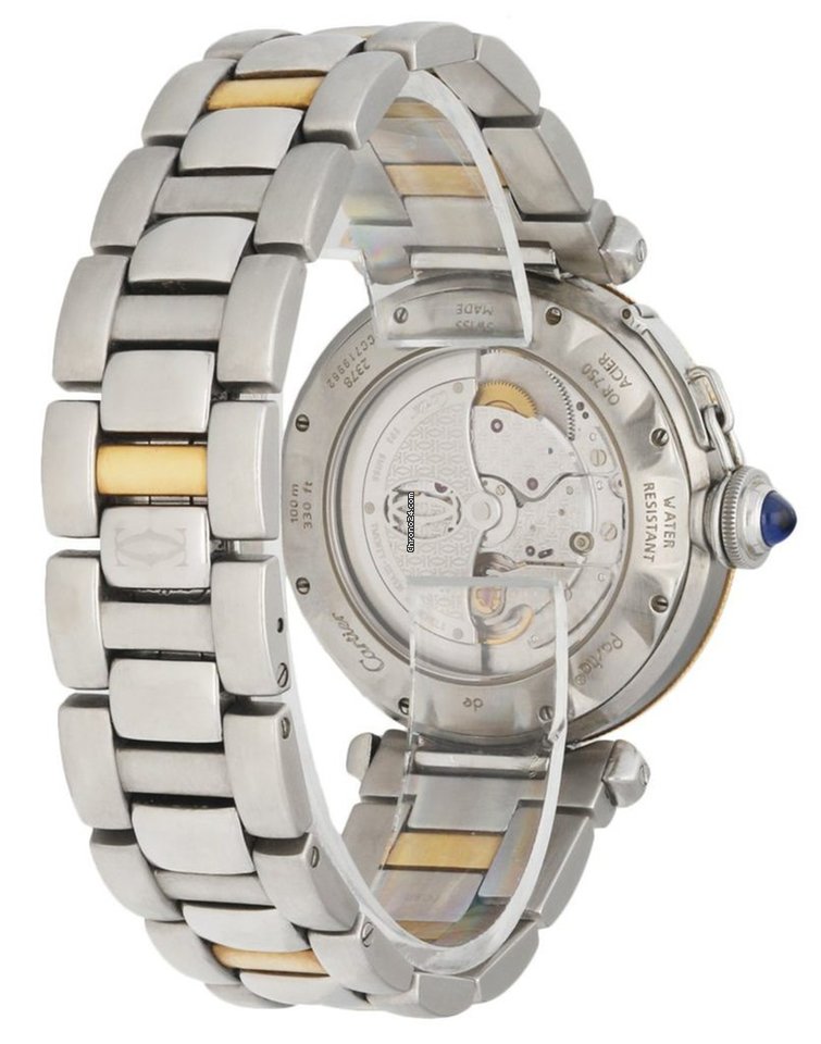 IMG_9081 Cartier Pasha Mens watch Unisex Automatic Steel 2378 Replica 4
