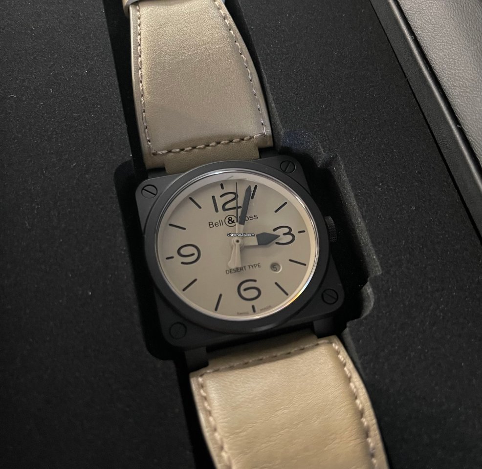 Bell & Ross BR 03 Mens watch Unisex Automatic Ceramic BR03-92-CBL Replica 4